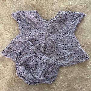 MADRAS MADE / baby top and bloomers set